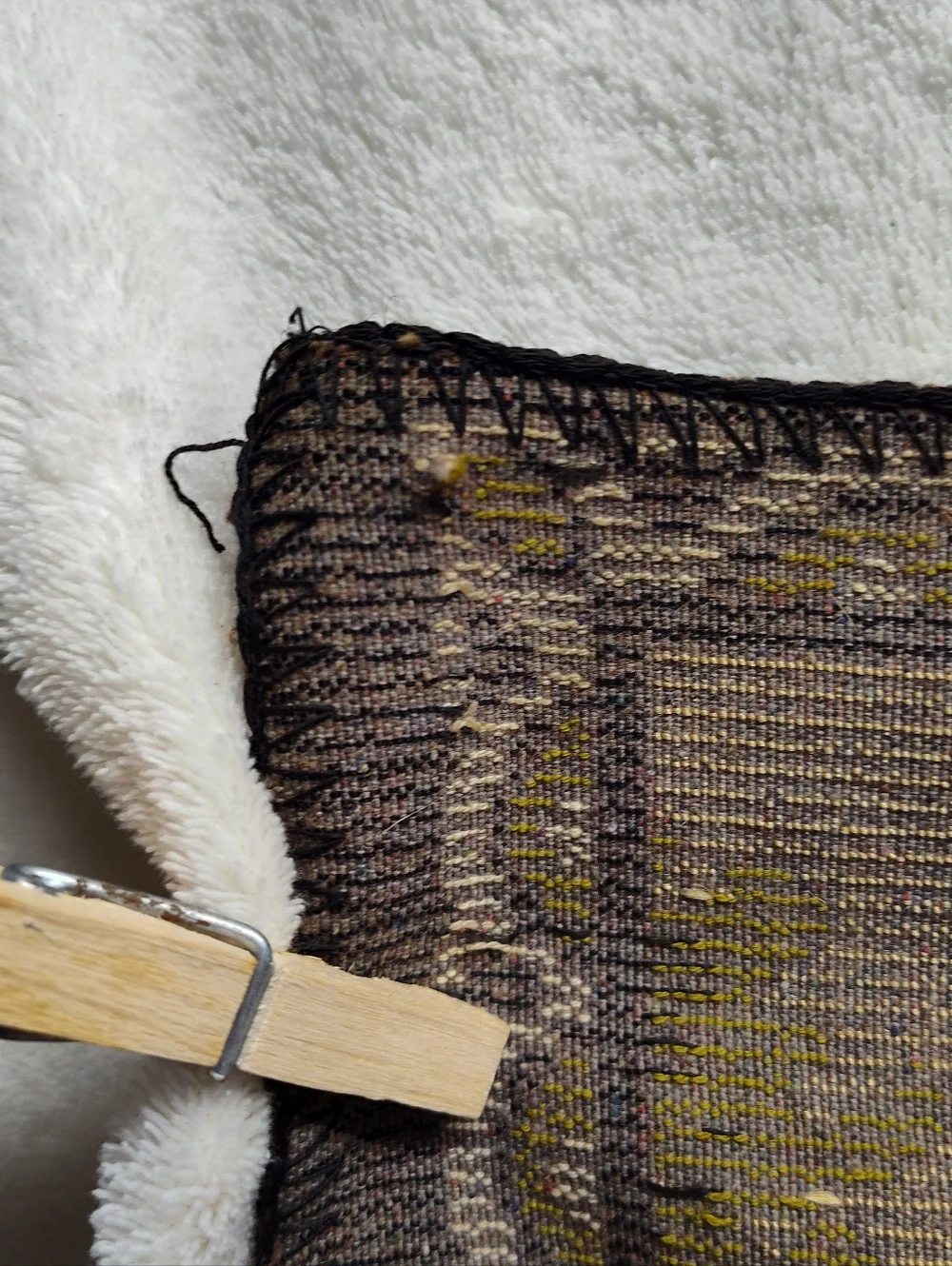 Deer Woodland Tapestry Panel - Brown, Green, Cream Made In Italy